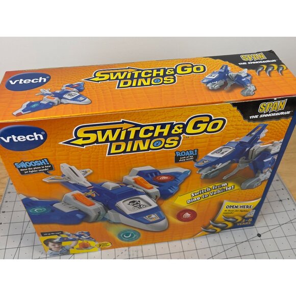 VTech Switch & Go Dinos Span The Spinosaurus 3-8 Years New NOS - Picture 2 of 11